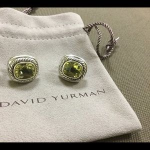 David Yurman Sterling Albion earrings